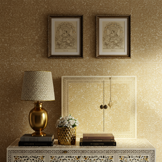 Luxury Bone Inlay or Mother of Pearl Furniture