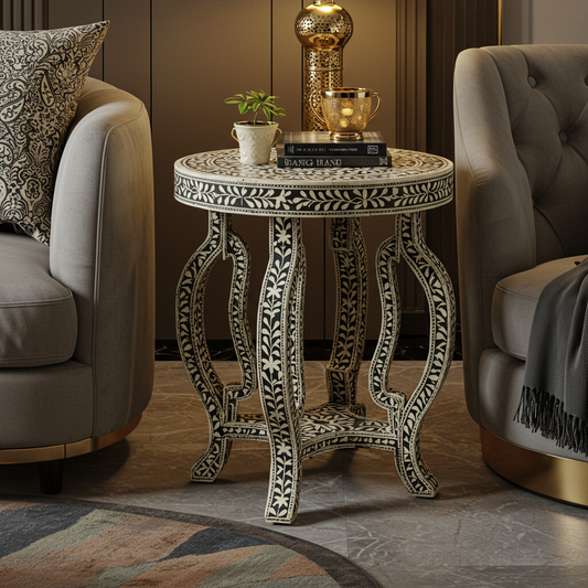 Luxury Bone Inlay or Mother of Pearl Furniture