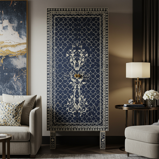 Luxury Bone Inlay or Mother of Pearl Furniture