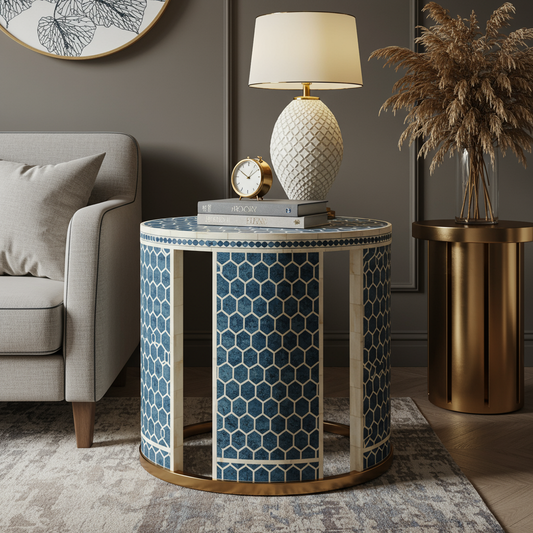 Luxury Bone Inlay or Mother of Pearl Furniture