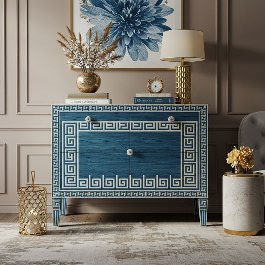 Luxury Bone Inlay or Mother of Pearl Furniture