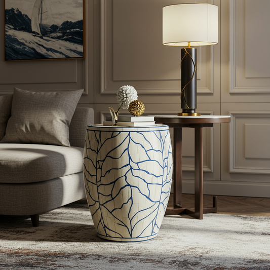 Luxury Bone Inlay or Mother of Pearl Furniture