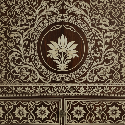Luxury Bone Inlay or Mother of Pearl Furniture