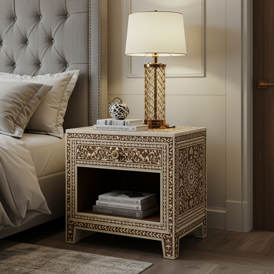 Luxury Bone Inlay or Mother of Pearl Furniture