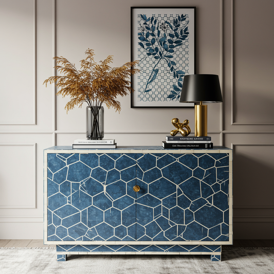 Luxury Bone Inlay or Mother of Pearl Furniture