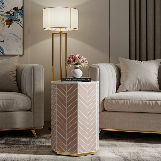 Luxury Bone Inlay or Mother of Pearl Furniture