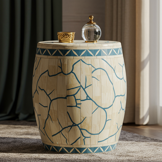 Luxury Bone Inlay or Mother of Pearl Furniture