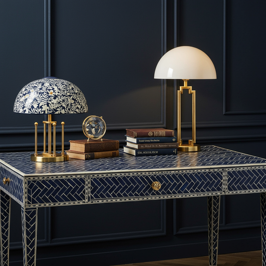 Luxury Bone Inlay or Mother of Pearl Furniture