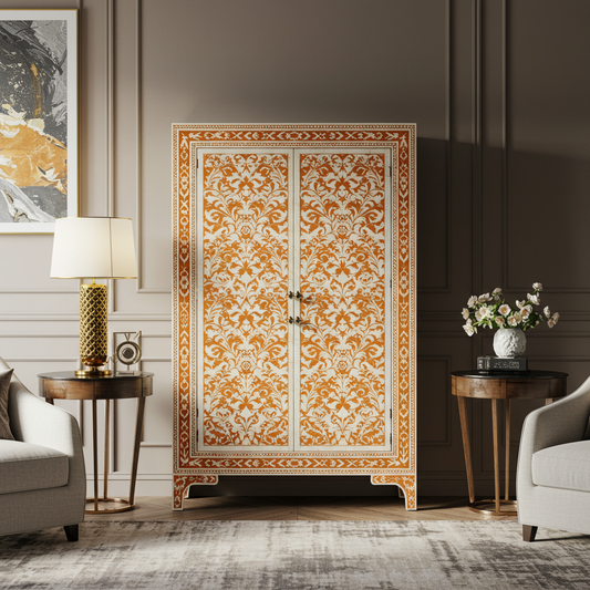 Luxury Bone Inlay or Mother of Pearl Furniture