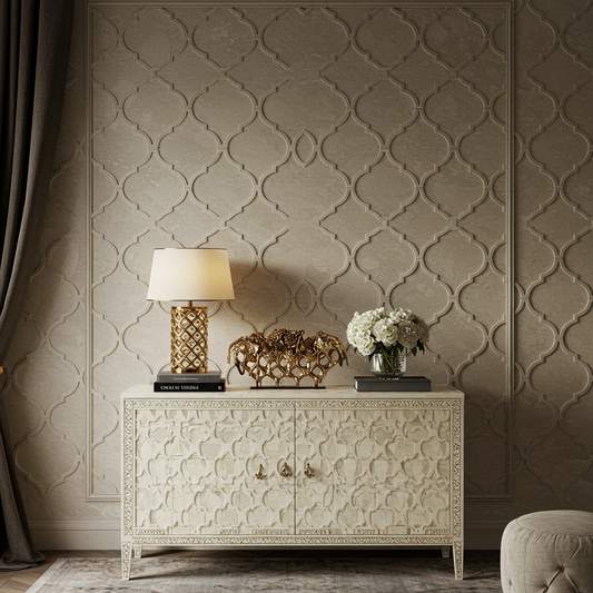 Luxury Bone Inlay or Mother of Pearl Furniture
