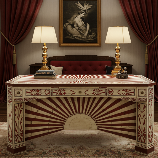 Luxury Bone Inlay or Mother of Pearl Furniture