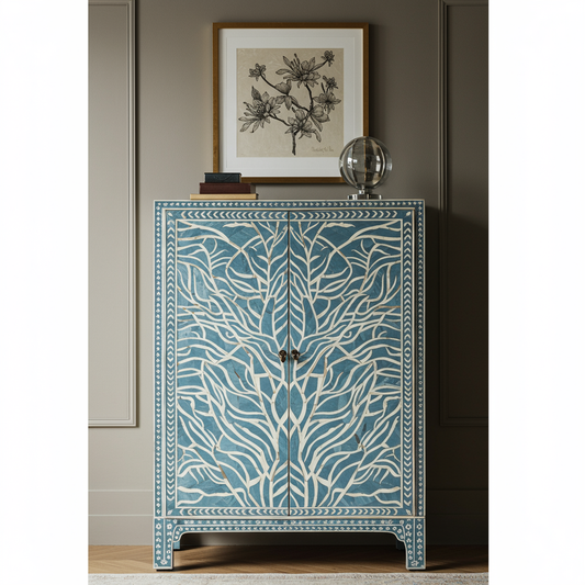 Luxury Bone Inlay or Mother of Pearl Furniture