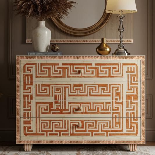 Luxury Bone Inlay or Mother of Pearl Furniture