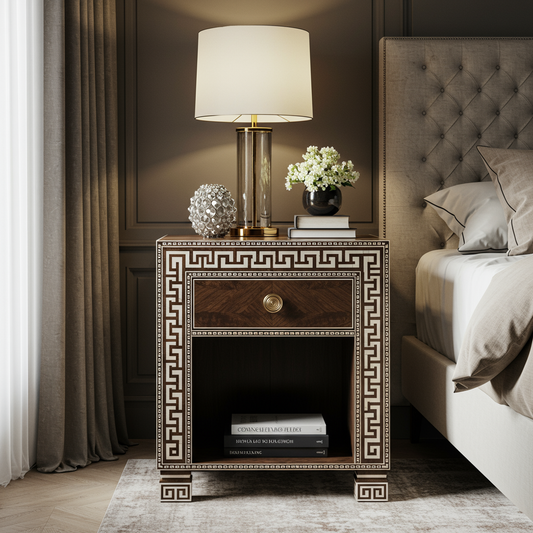 Luxury Bone Inlay or Mother of Pearl Furniture