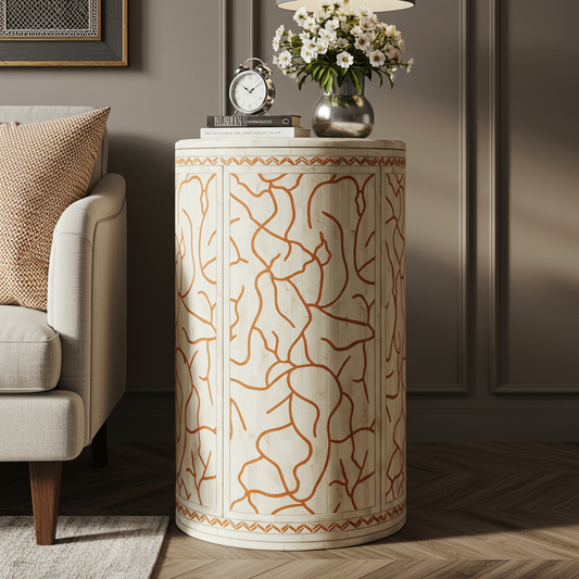 Luxury Bone Inlay or Mother of Pearl Furniture