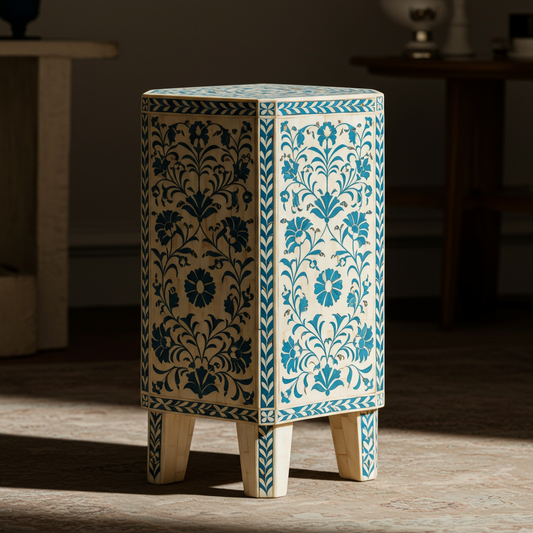 Luxury Bone Inlay or Mother of Pearl Furniture