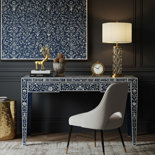 Luxury Bone Inlay or Mother of Pearl Furniture