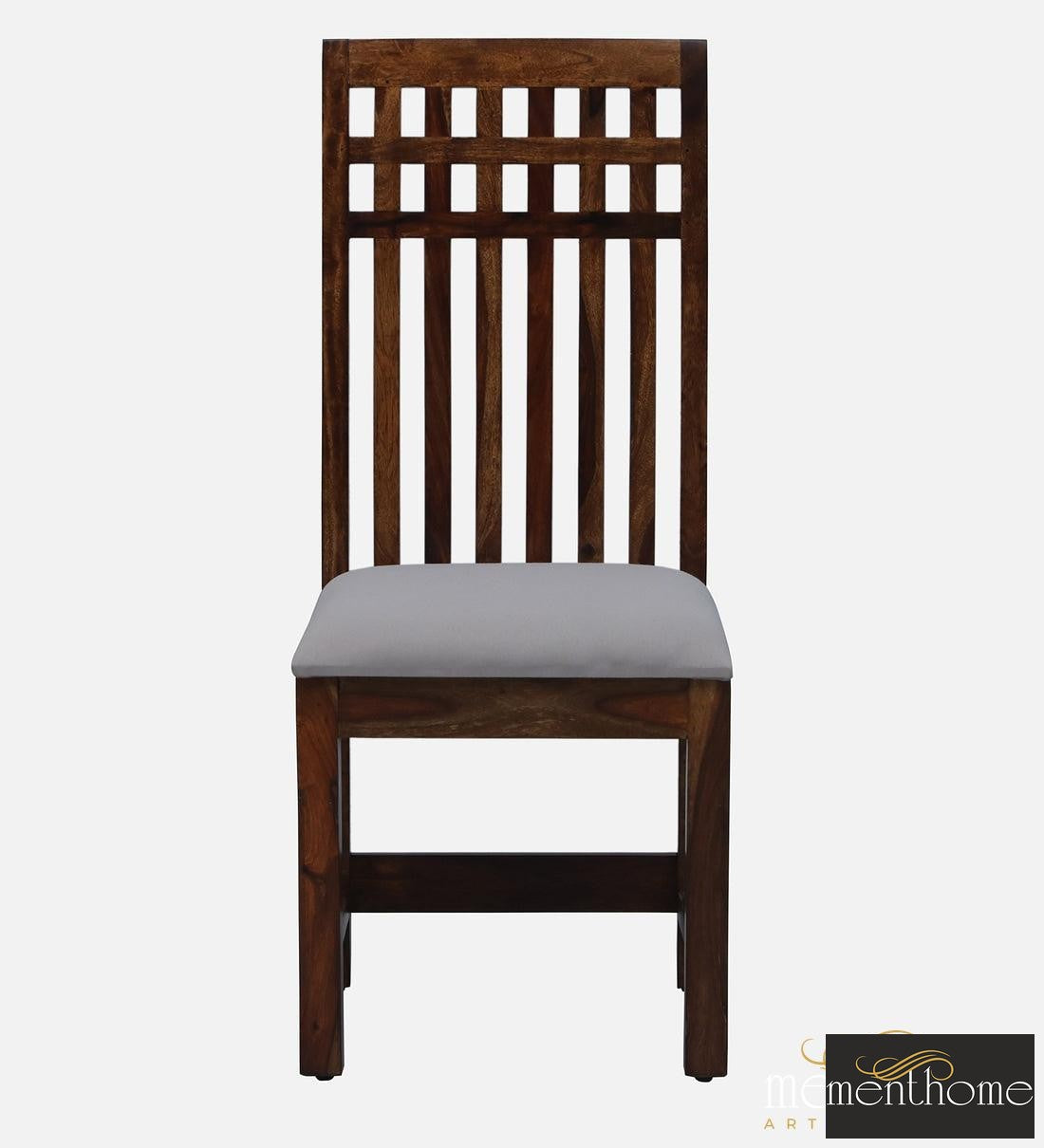 Rosewood Dining Table and Chair In Provincial Teak Finish with Cushioning | Luxury Handmade Chair