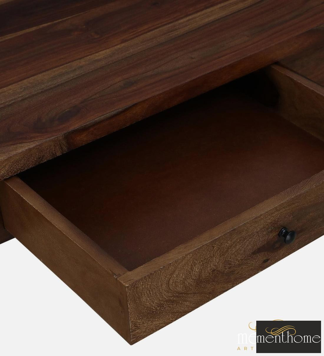 Modern Rosewood Dining Chair and Table In Provincial Teak Finish with Cushioning | Luxury Handmade Chair