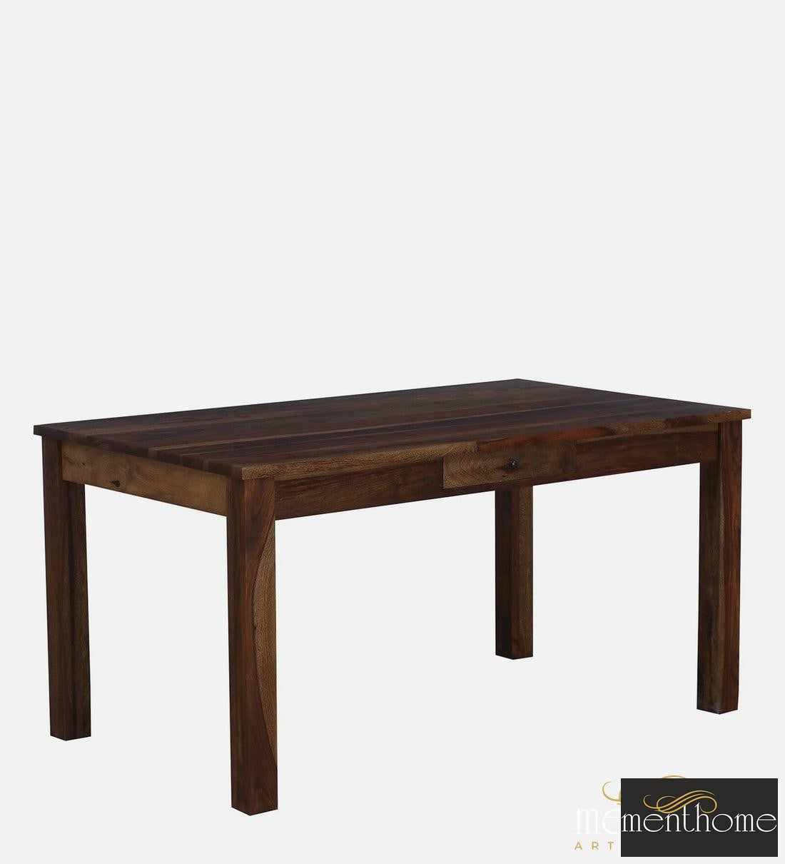 Modern Rosewood Dining Chair and Table In Provincial Teak Finish with Cushioning | Luxury Handmade Chair