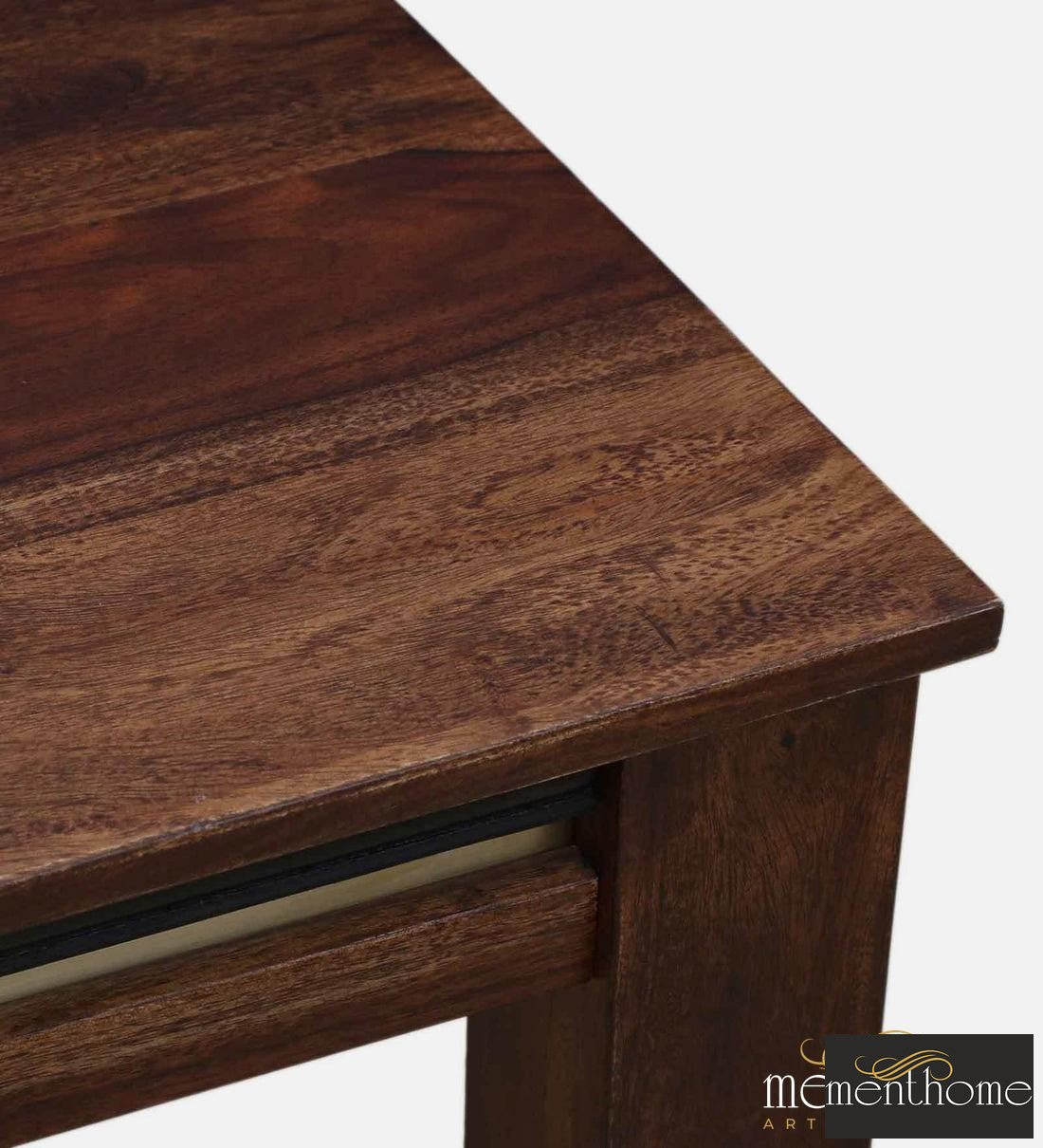 Modern Rosewood Dining Chair and Table In Provincial Teak Finish with Cushioning | Luxury Handmade Chair