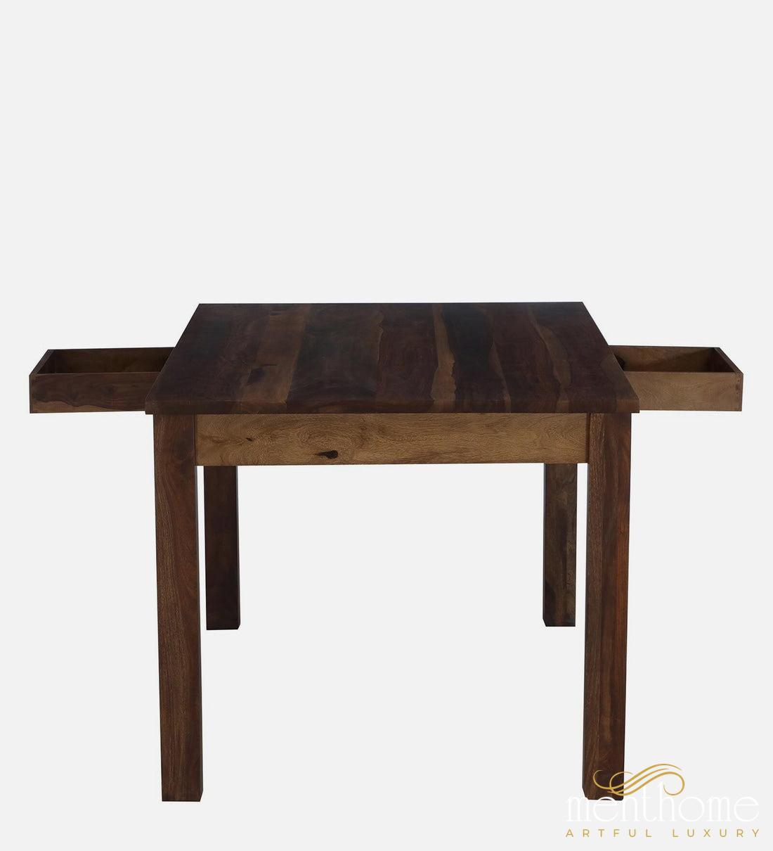 Modern Rosewood Dining Chair and Table In Provincial Teak Finish with Cushioning | Luxury Handmade Chair