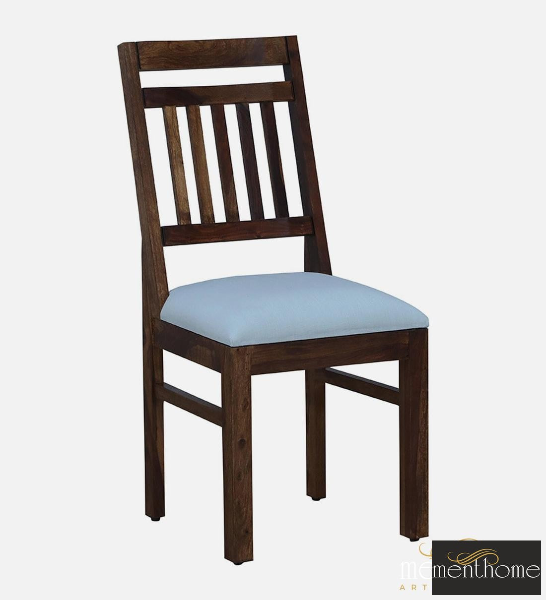 Modern Rosewood Dining Chair and Table In Provincial Teak Finish with Cushioning | Luxury Handmade Chair