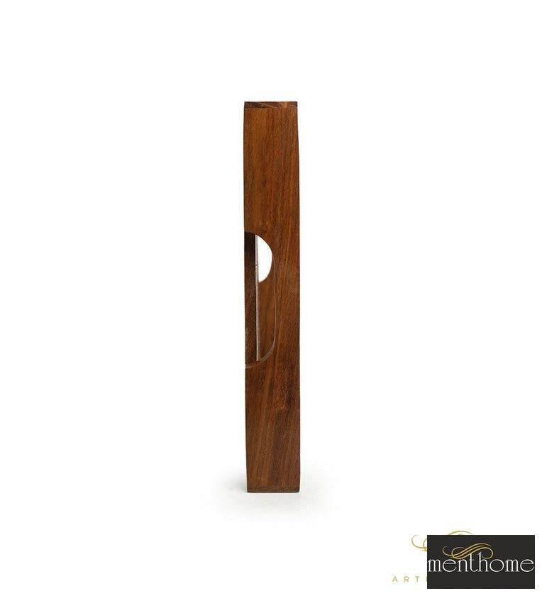 Ethereal Elephants Brown Sheesham Wood Serving Tray | Luxury Handmade Trays