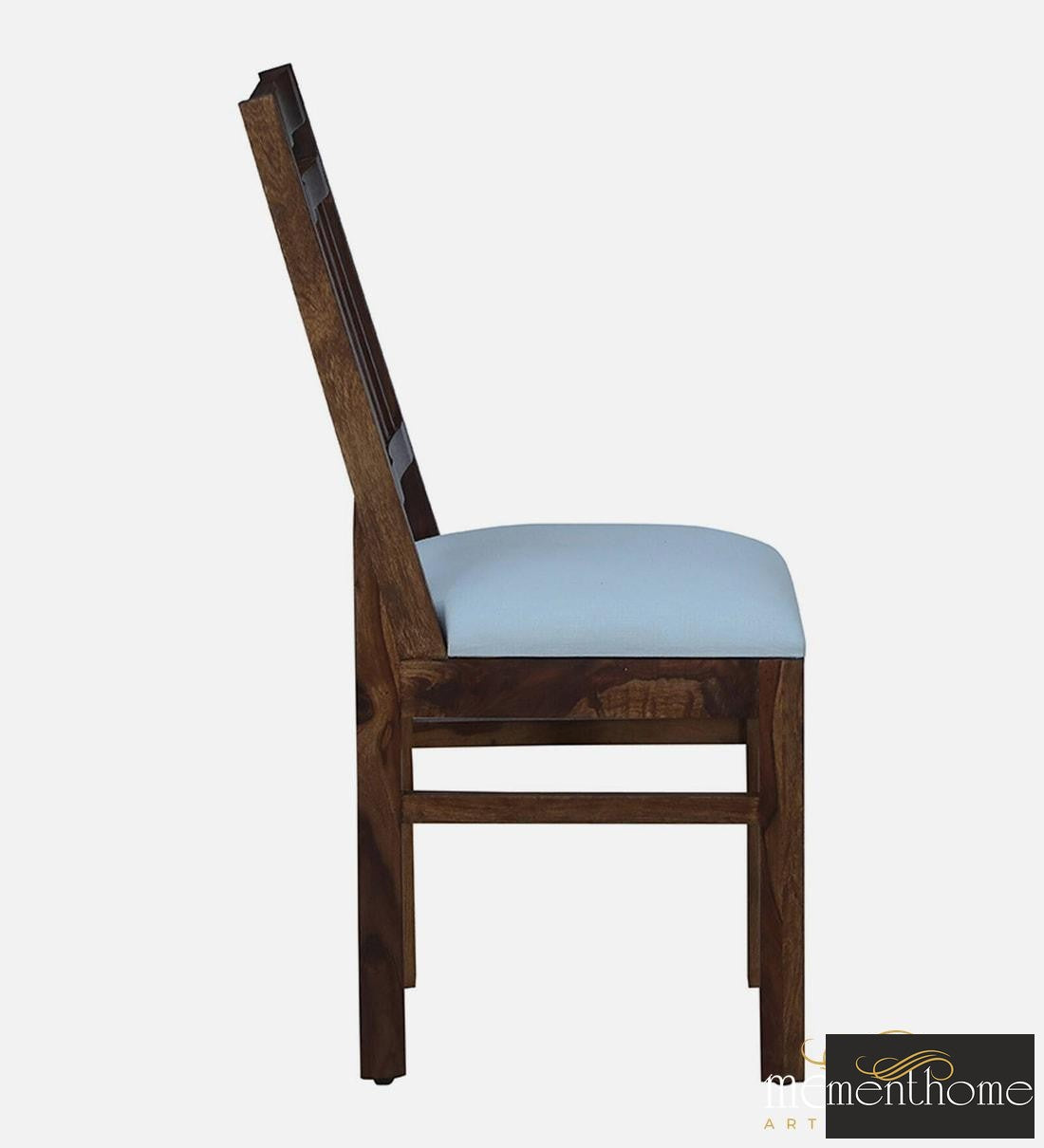 Modern Rosewood Dining Chair and Table In Provincial Teak Finish with Cushioning | Luxury Handmade Chair