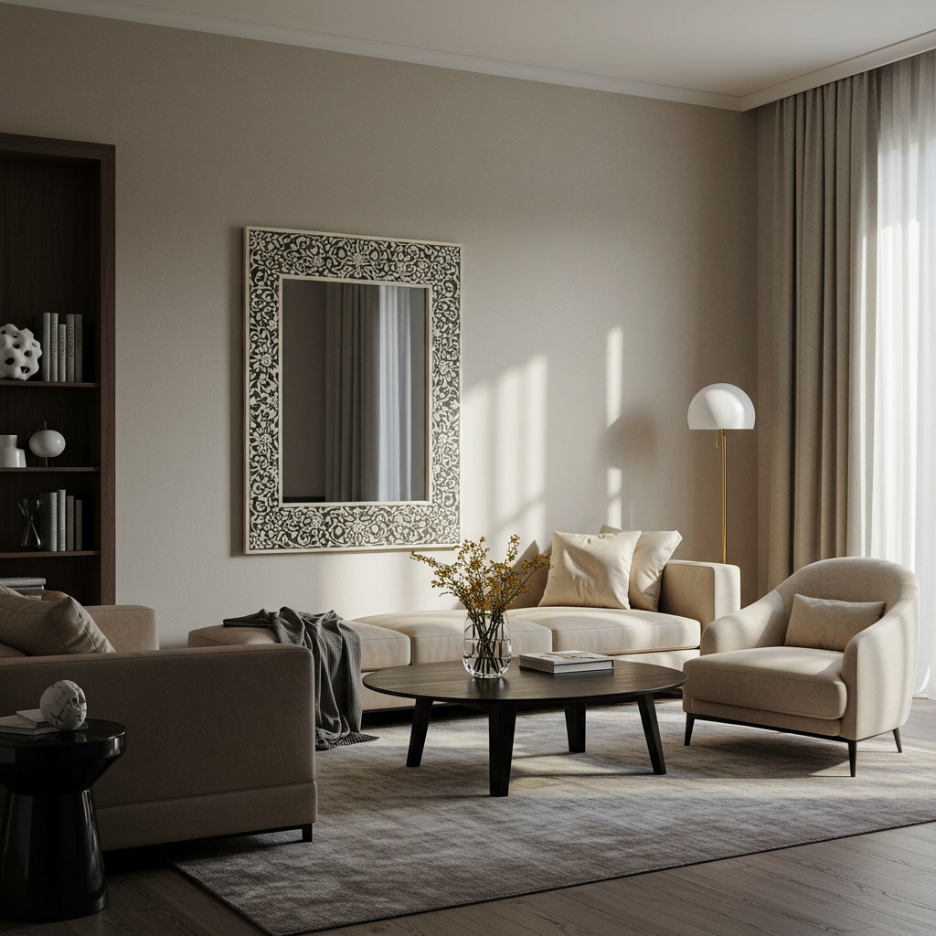 Luxury Bone Inlay or Mother of Pearl Furniture