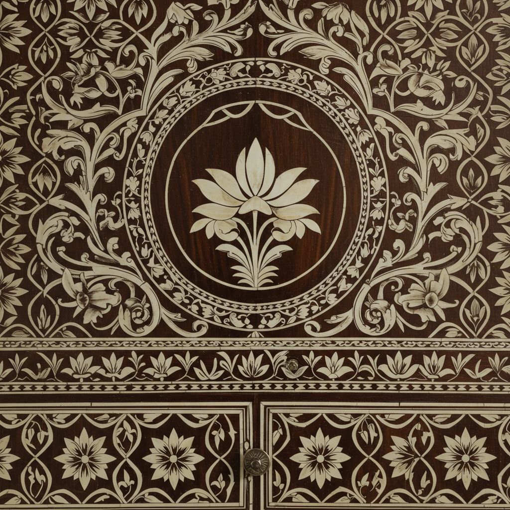 Luxury Bone Inlay or Mother of Pearl Furniture