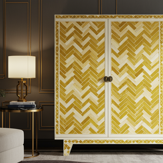 Luxury Bone Inlay or Mother of Pearl Furniture