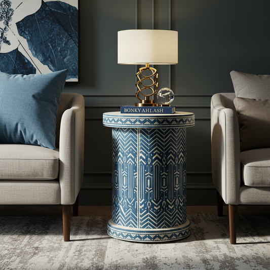 Luxury Bone Inlay or Mother of Pearl Furniture