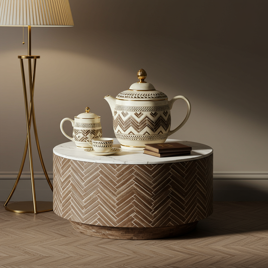 Luxury Bone Inlay or Mother of Pearl Furniture