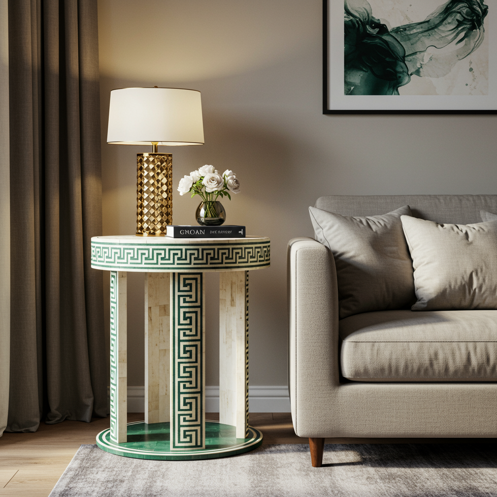 The Art of Bone Inlay Side Table Why it's a musthave for luxury inte — free download