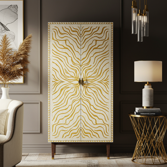 Luxury Bone Inlay or Mother of Pearl Furniture