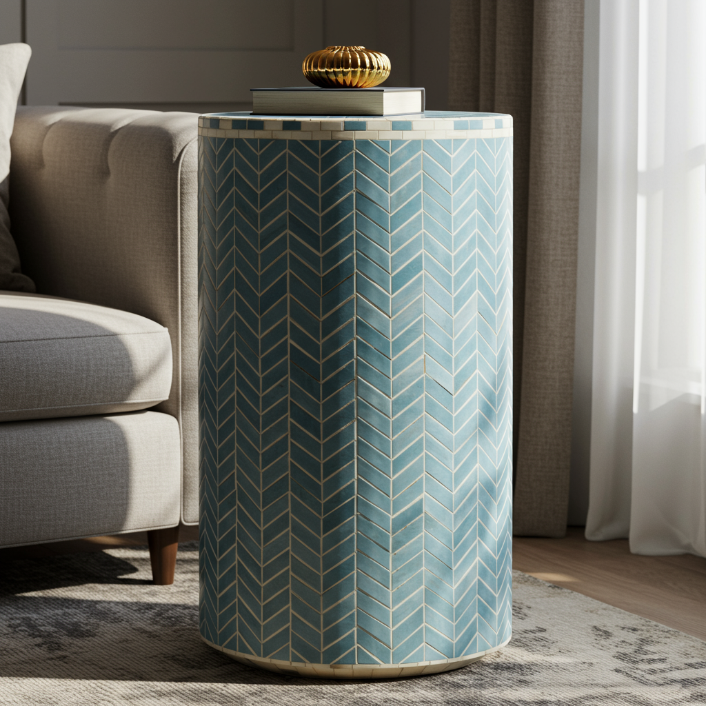 Luxury Bone Inlay or Mother of Pearl Furniture