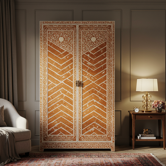 Luxury Bone Inlay or Mother of Pearl Furniture