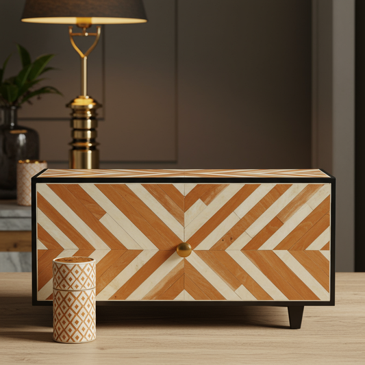 Luxury Bone Inlay or Mother of Pearl Furniture