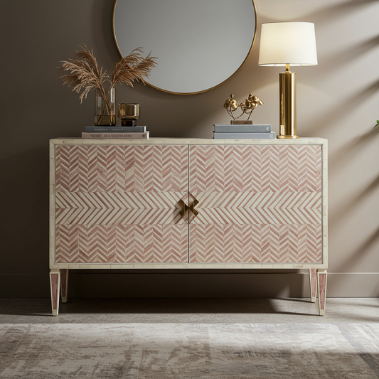 Luxury Bone Inlay or Mother of Pearl Furniture