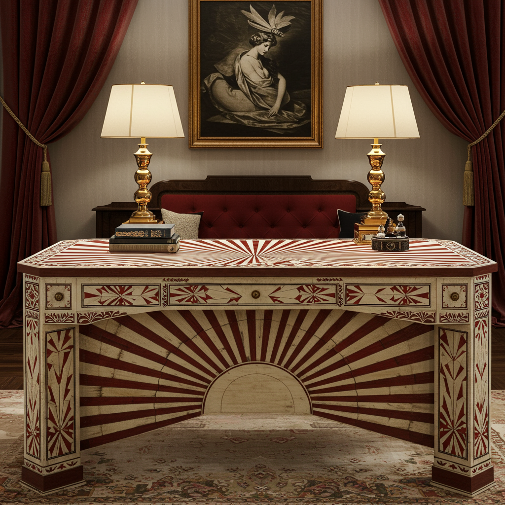Luxury Bone Inlay or Mother of Pearl Furniture