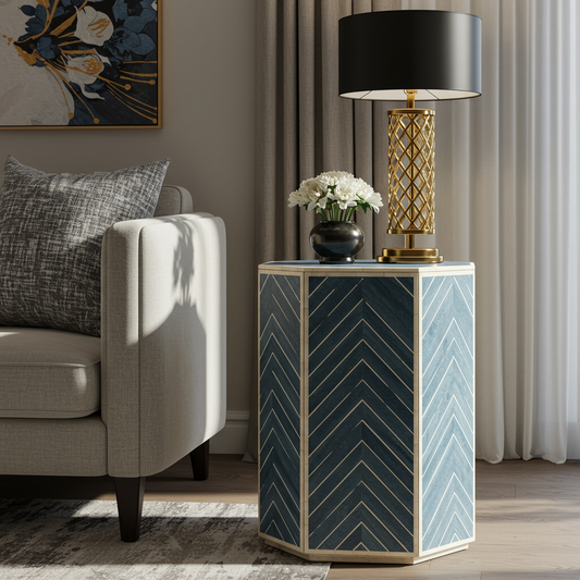 Luxury Bone Inlay or Mother of Pearl Furniture