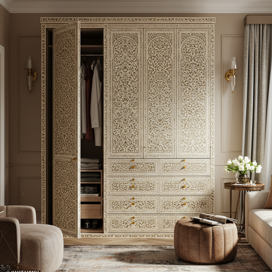 Luxury Bone Inlay or Mother of Pearl Furniture