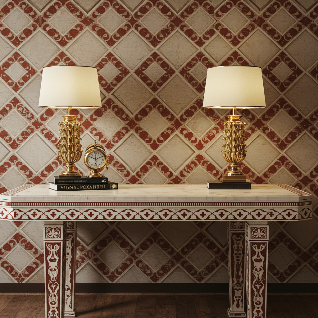 Luxury Bone Inlay or Mother of Pearl Furniture