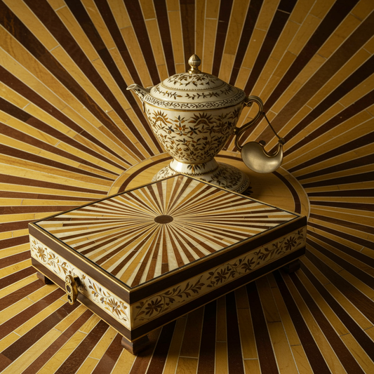 Luxury Bone Inlay or Mother of Pearl Furniture