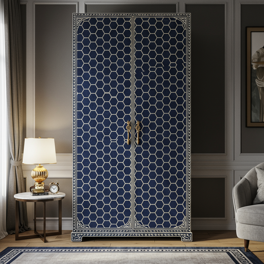 Luxury Bone Inlay or Mother of Pearl Furniture