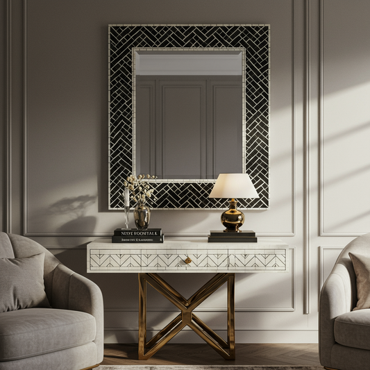 Luxury Bone Inlay or Mother of Pearl Furniture