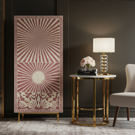 Luxury Bone Inlay or Mother of Pearl Furniture