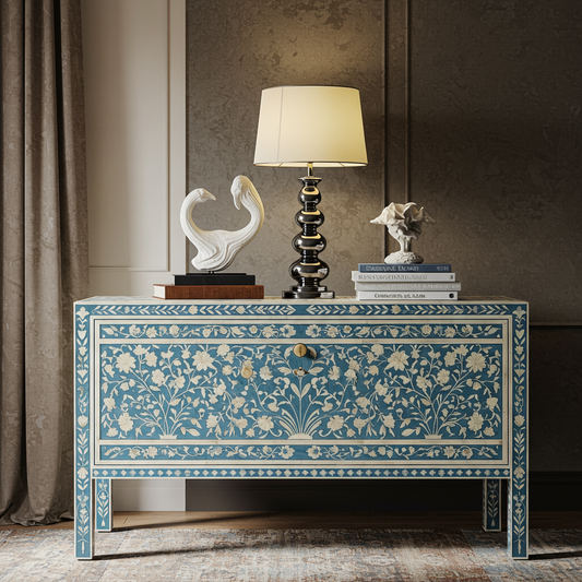 Luxury Bone Inlay or Mother of Pearl Furniture