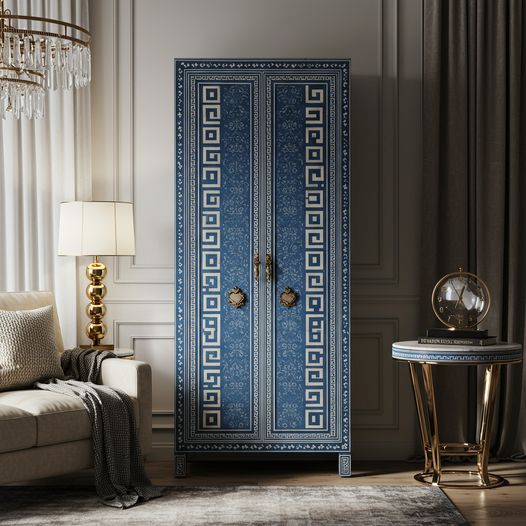 The Art of Bone Inlay Wardrobe: The craftsmanship behind its intricate ...